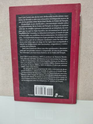 Breve historia de la Orden del Temple. J.L. Corral