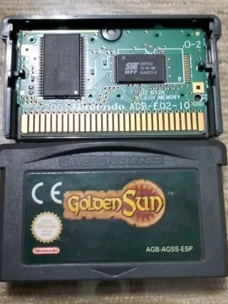 Golden Sun Cartucho PAL ESP Original Nintendo