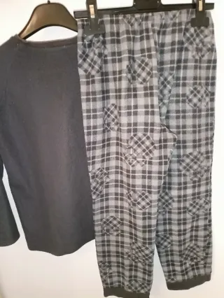 Pigiama Tezenis bambino teschio e quadri