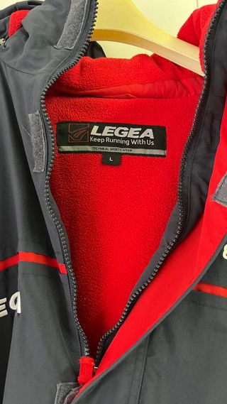 Giubbotto Sportivo Legea AS Sparvieri Blu/Rosso
