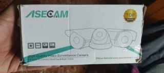 ASECAM Cámaras Vigilancia HD IP67