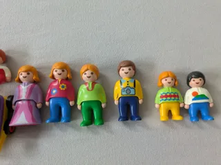 Muñecos Playmobil 123 Familia y Carro