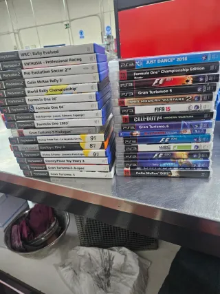 Lote Juegos PS3: F1, FIFA, Call of Duty, Gran Turi