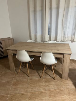 Muebles de salón estilo madera