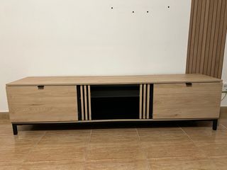 Muebles de salón estilo madera