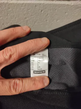 Gilet trekking uomo Decathlon nero