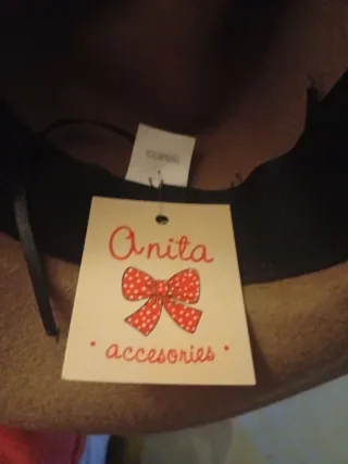 OFERTA !! Gorro marrón clarito con cinta oscura