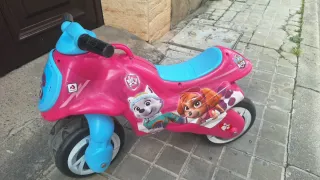 Moto Patrulla Canina Skye Rosa