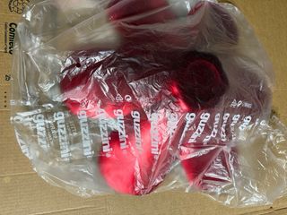 Ciotola in Vetro Stile Murano Rosso Oro