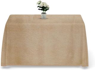 Falda Mesa Camilla Rectangular Chenilla, Ropa Mesa