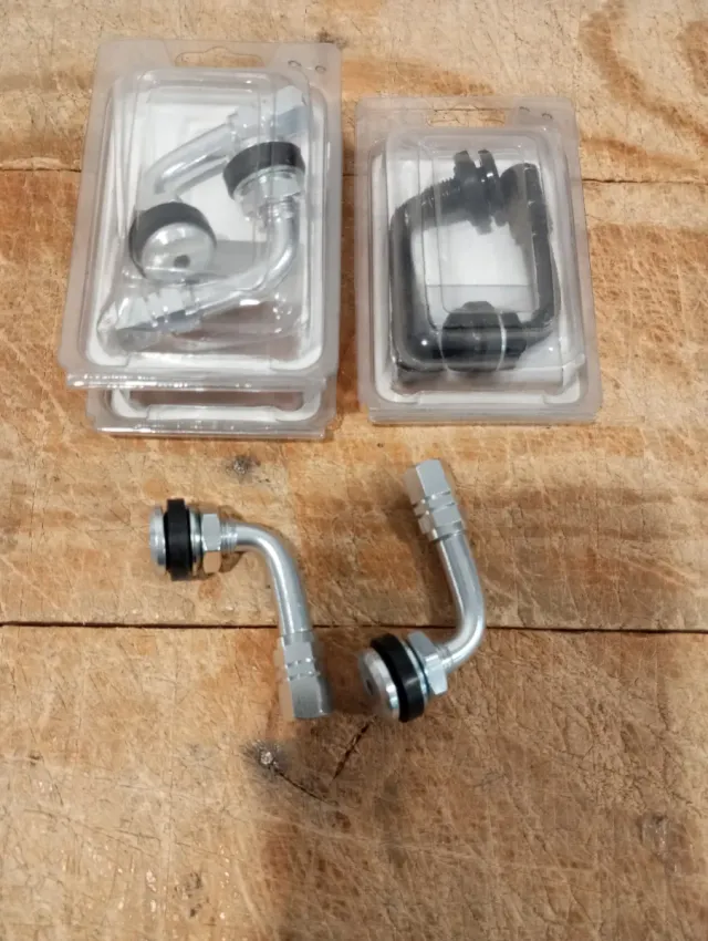 Válvulas neumático aluminio curva