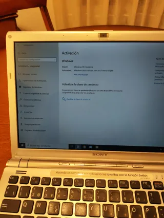 Sony Vaio VGN portátil