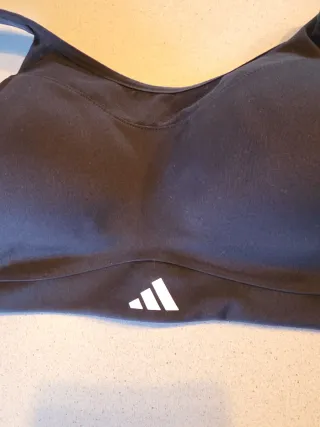 Sujetador deportivo Adidas negro