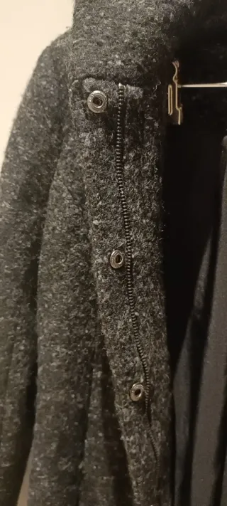 Abrigo Only gris talla S