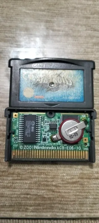 Metroid Fusion GBA Original PAL