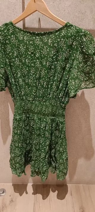 Vestido Brownie verde talla S