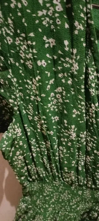 Vestido Brownie verde talla S