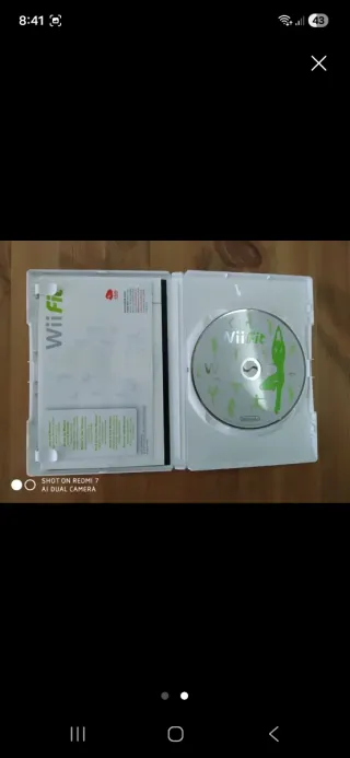 Tabla Wii Fit + Juego Nintendo