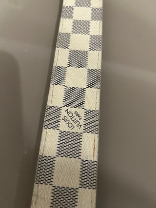 Cinturón Louis Vuitton Damier