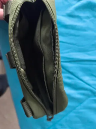 Riñonera Táctica Mediana Verde Militar