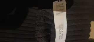 Jersey Negro Zara Cuello Alto Talla M