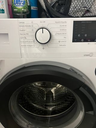 Lavadora Beko 10kg 1400rpm Vapor