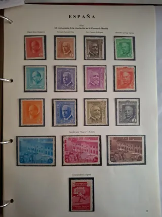 Edifil 695-710** MUY BONITA