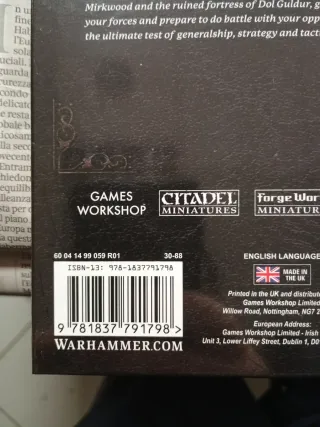 Middle-earth Strategy Battle Game -Libro