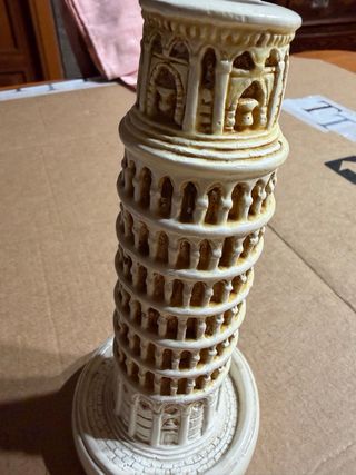 Torre di Pisa Souvenir Riproduzione Gesso