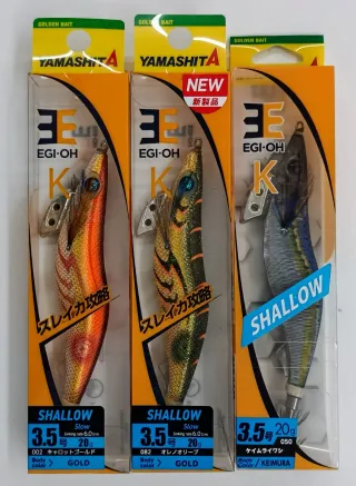 Yamashita EGI-OH K Shallow Señuelos.