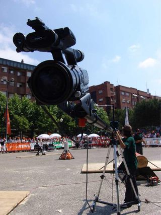 Grúa para cámara de vídeo profesional