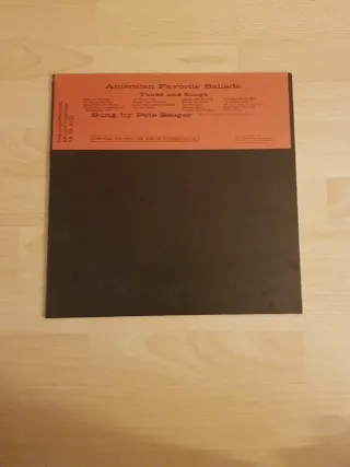 LP American Favorite Ballads - Pete Seeger