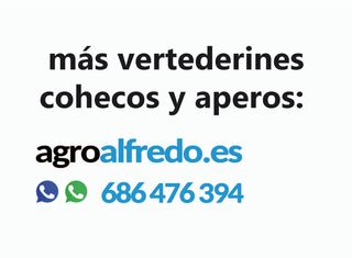 Arado vertederines cohecho mini vertederas 1,80 m