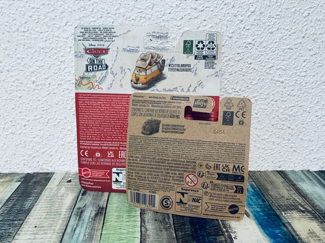 Pack Disney Pixar Cars WESTFALANAPUS