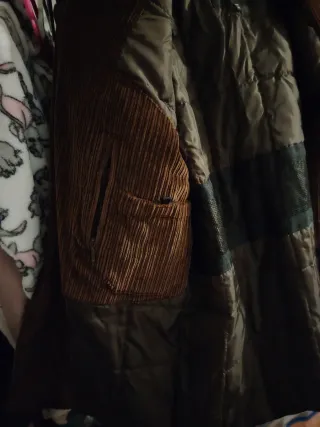 Chaqueta de pana hombre marrón