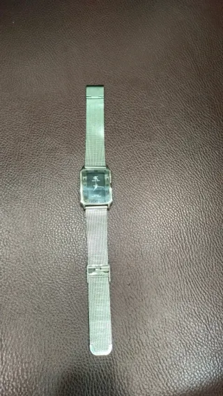 Orologio Calvin Klein Uomo Quadrato Nero Argento