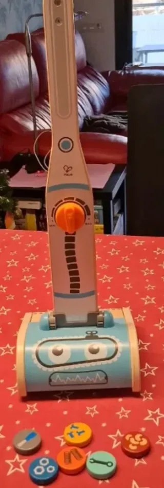 Aspiradora Hape Infantil Juguete, en su caja