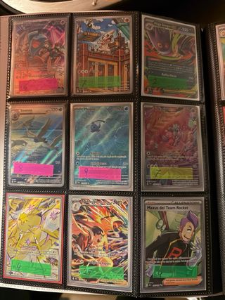 Lotto carte Pokemon Charizard, Zekrom, Kyurem