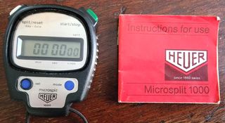 Cronometro digitale Heuer Microsplit 1000