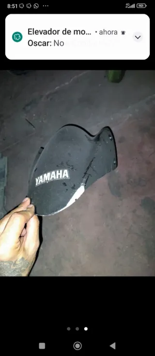 Guardabarros delantero Yamaha Jog