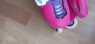 Patines en línea para niña rosas y azules