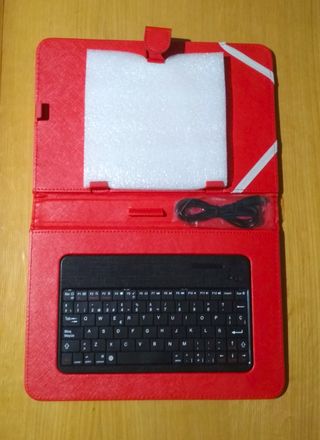 Funda-teclado Bluetooth tablet 10" (con defecto)