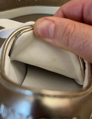 Jimmy Choo Miami Glitter Zapatillas Doradas