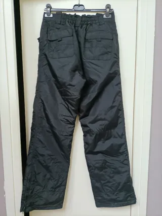 Pantalón y Malla de Esquí Negro