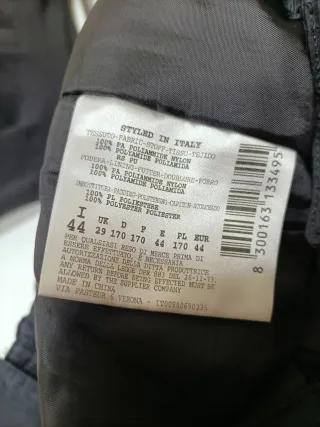 Pantalón y Malla de Esquí Negro