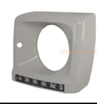 Kit faros delanteros con Luz diurna Cromada para M