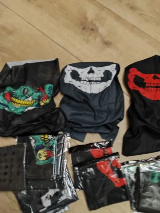 Buff con diseño de calavera nuevo a estrenar