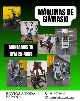 Máquinas de Gimnasio - Montaje Rápido