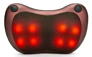 Cuscino Massaggiante 8 Rulli - Collo e Viaggio