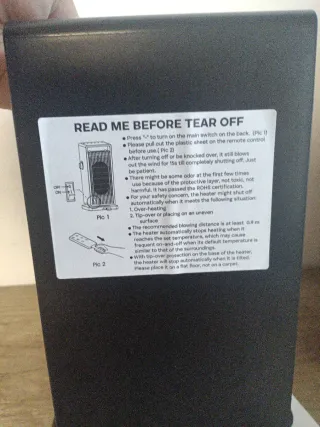 Calefactor OMISOON 2000W Bajo Consumo